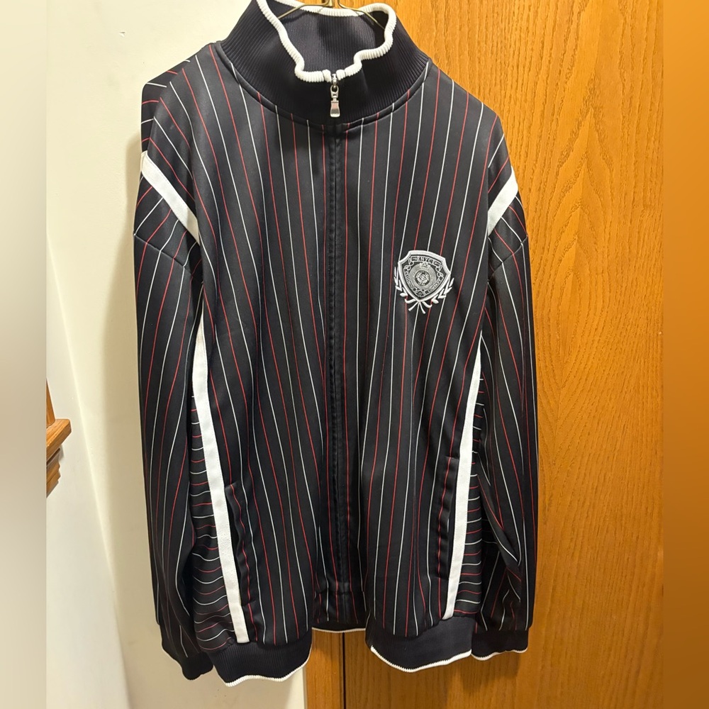 Y2K ENYCE Full zip striped jacket 3XL